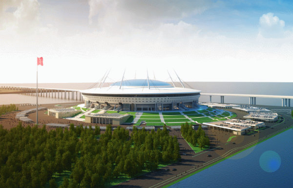 Стадион «Зенит–Арена» будет открыт 25 декабря